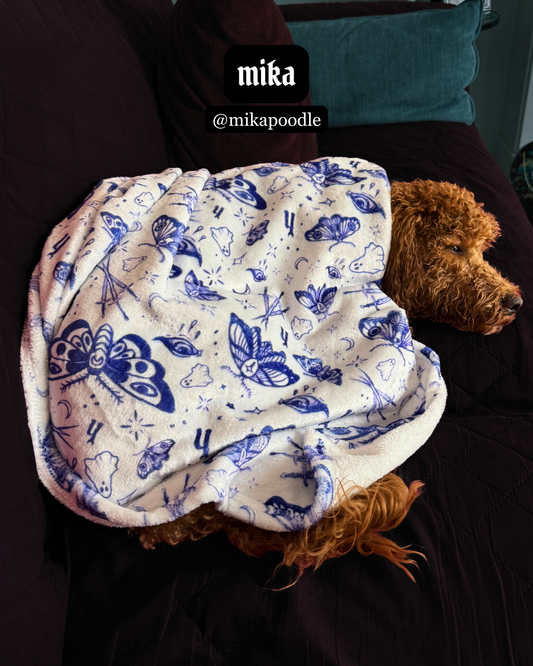 tattoo stencil - dog blanket