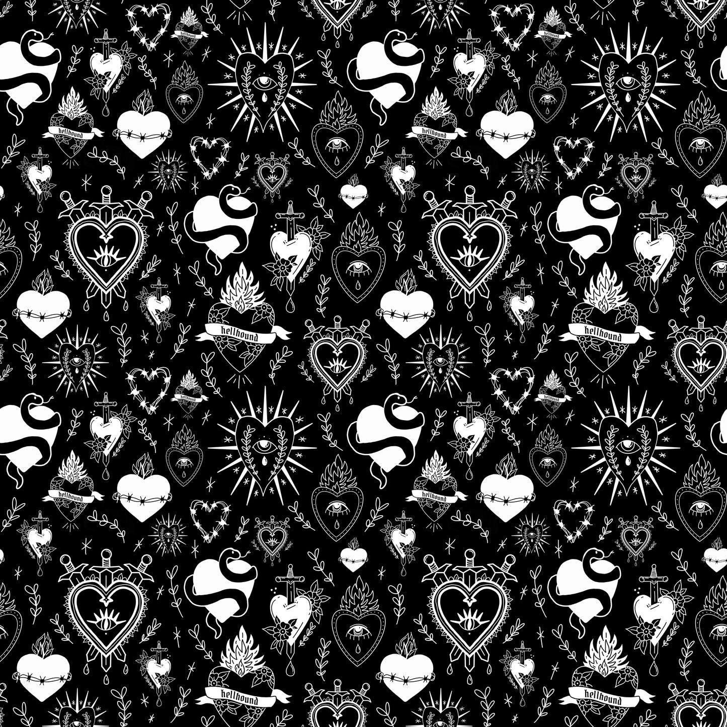 sacred hearts a5 notepad